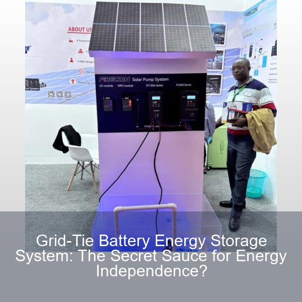 Grid-Tie Battery Energy Storage System: The Secret Sauce for Energy Independence?